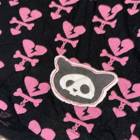 Skelanimals pink heart t-shirt vintage - Picture 4 of 7
